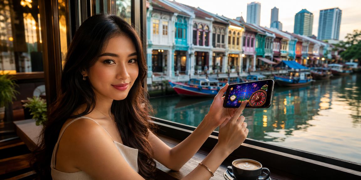 Pengguna Penang mengakses platform pjs998 secara selamat melalui telefon bimbit
